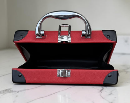 Slingss Luxury Range Exclusive Radio Style Partywear Handbag For Ladies With Long Belt