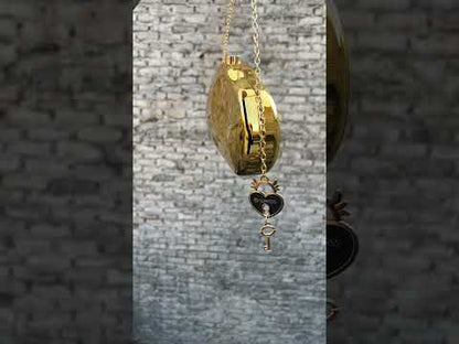 Slingss Premium Acrylic Partywear Clutch For Ladies With Long Chain